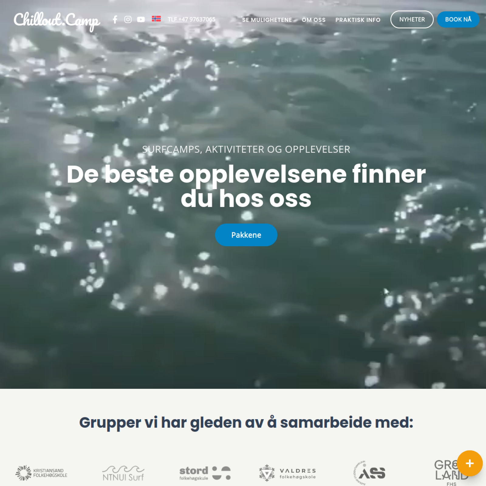 ChilloutCamp website